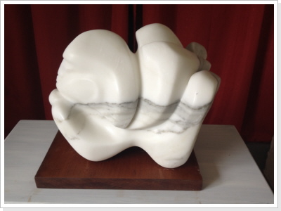 Sphinx, Carrara-Marmor