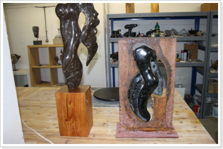 Aenigma, chinesischer Marmor, und Prometheus