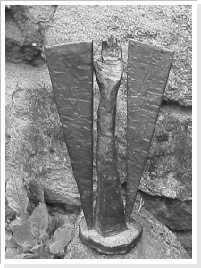 Entwurf f&uuml;r ein Mahnmal, Bronze