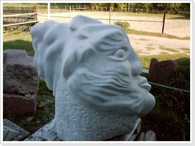 Satyr, Carrara-Marmor